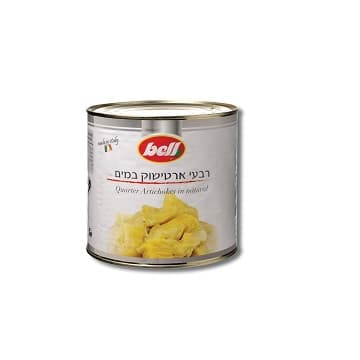 רבעי ארטישוק במים - 2.5 ק"ג