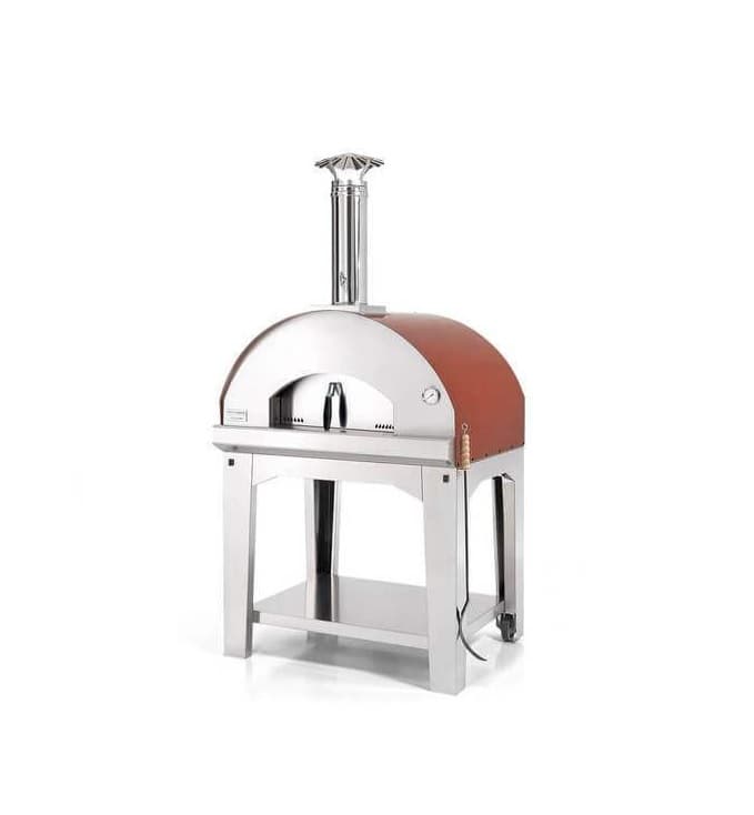 טאבון MANGIAFUOCO עץ - עם עגלה ITALY Fontana forni