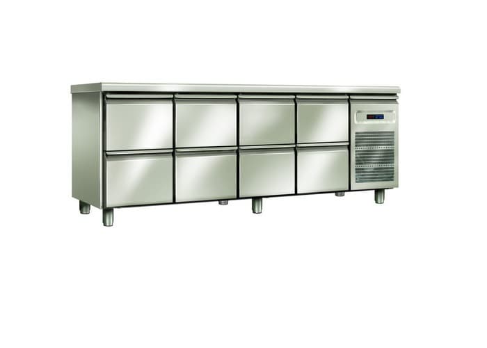 מקרר 8 מגירות-227/70 ס"מ-MK7-227-S3S3S3S3